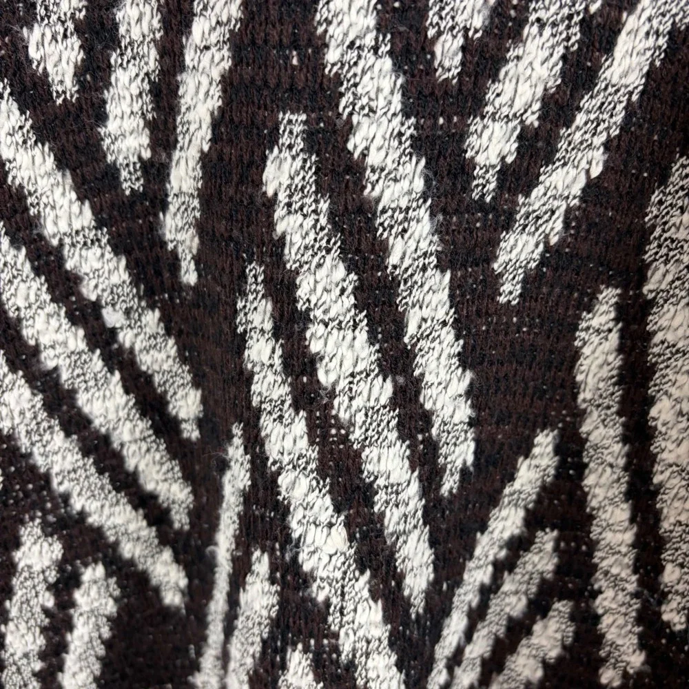 Vintage 90s Point Zero Sweater Men L Skater Geometric Abstract‎ Knit Grandpa
